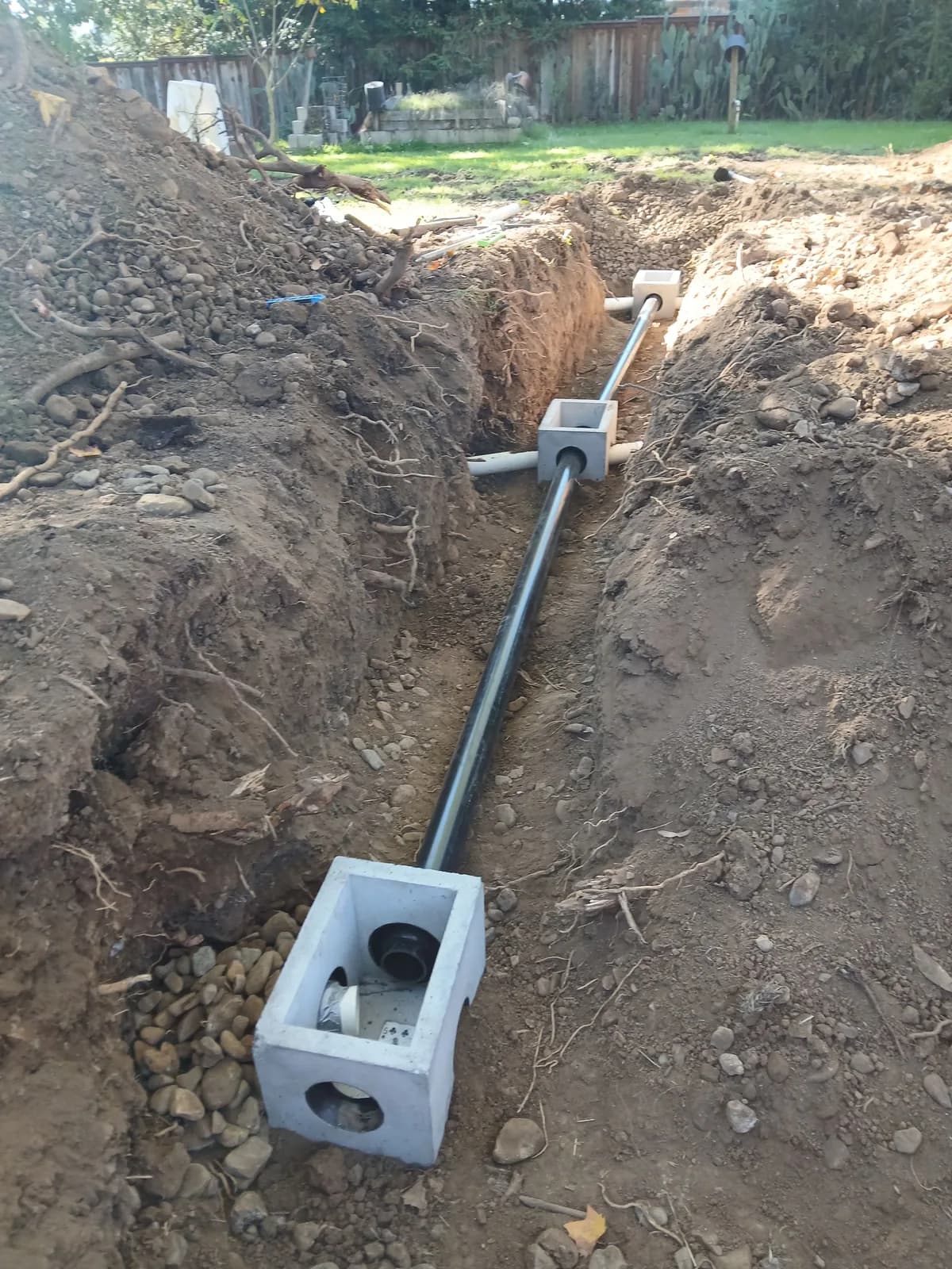 Trenchless Sewer Repair work by Avanté Plumbing in Sonoma County